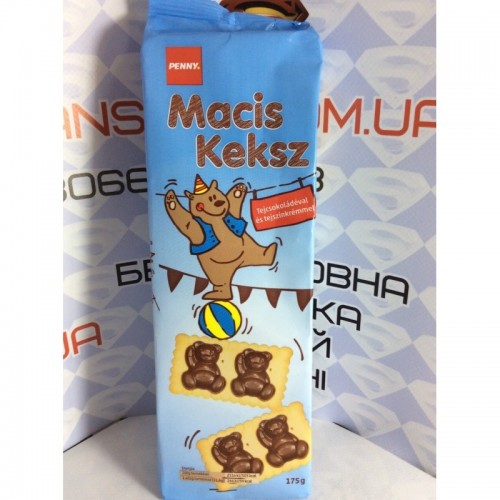 Penny дитяче печиво з шоколадними ведмедиками 175 г